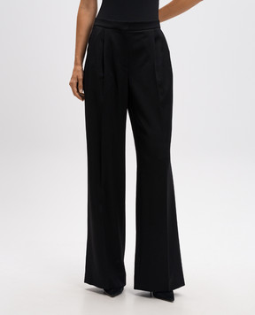 Givenchy Black pants made of wool BW514Q15RE