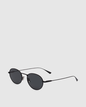 Saint Laurent Black sunglasses with logo engraving 822261Y9969