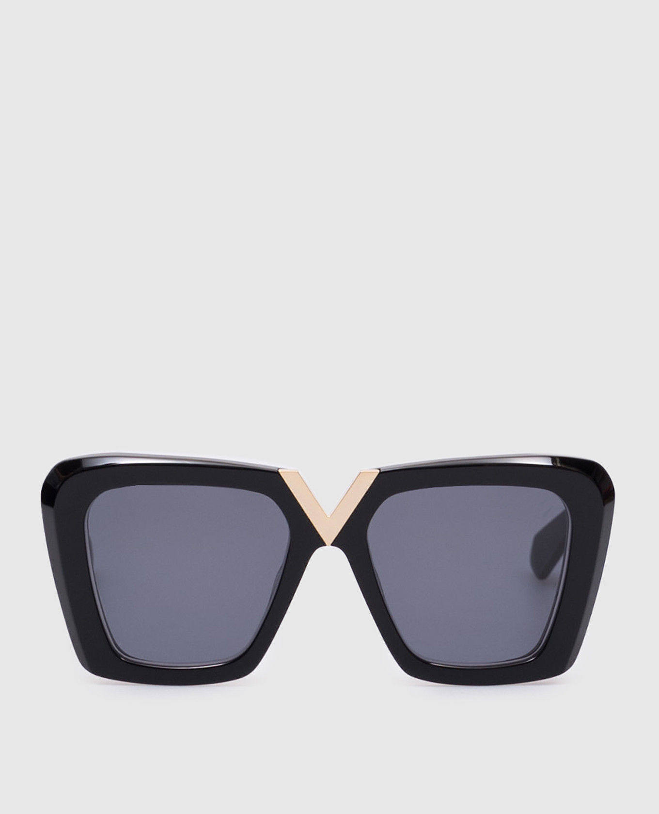 

Black V-gold sunglasses Valentino Akoni