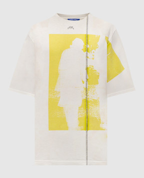 ★A-COLD-WALL★ Logo Short Sleeve T-Shirt Beige ACWMTS063BON ACW-