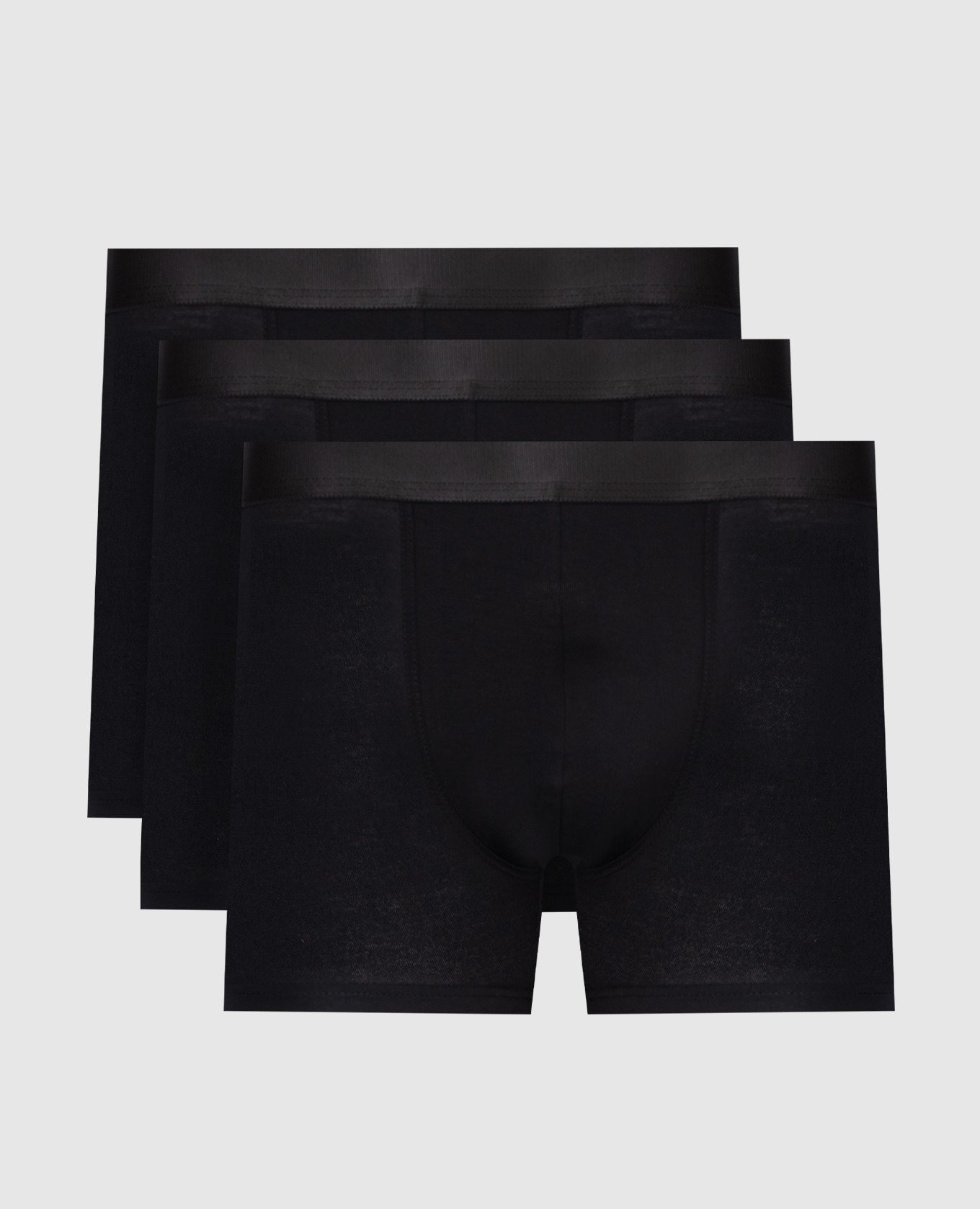 

Set of black boxer briefs with logo CDLP