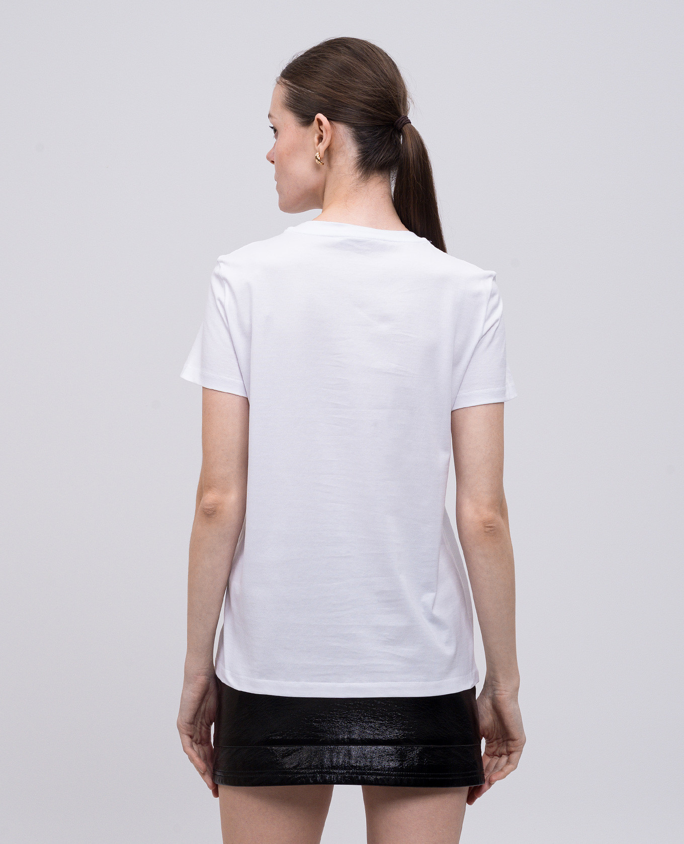 

COLIBRI white T-shirt with logo Max Mara