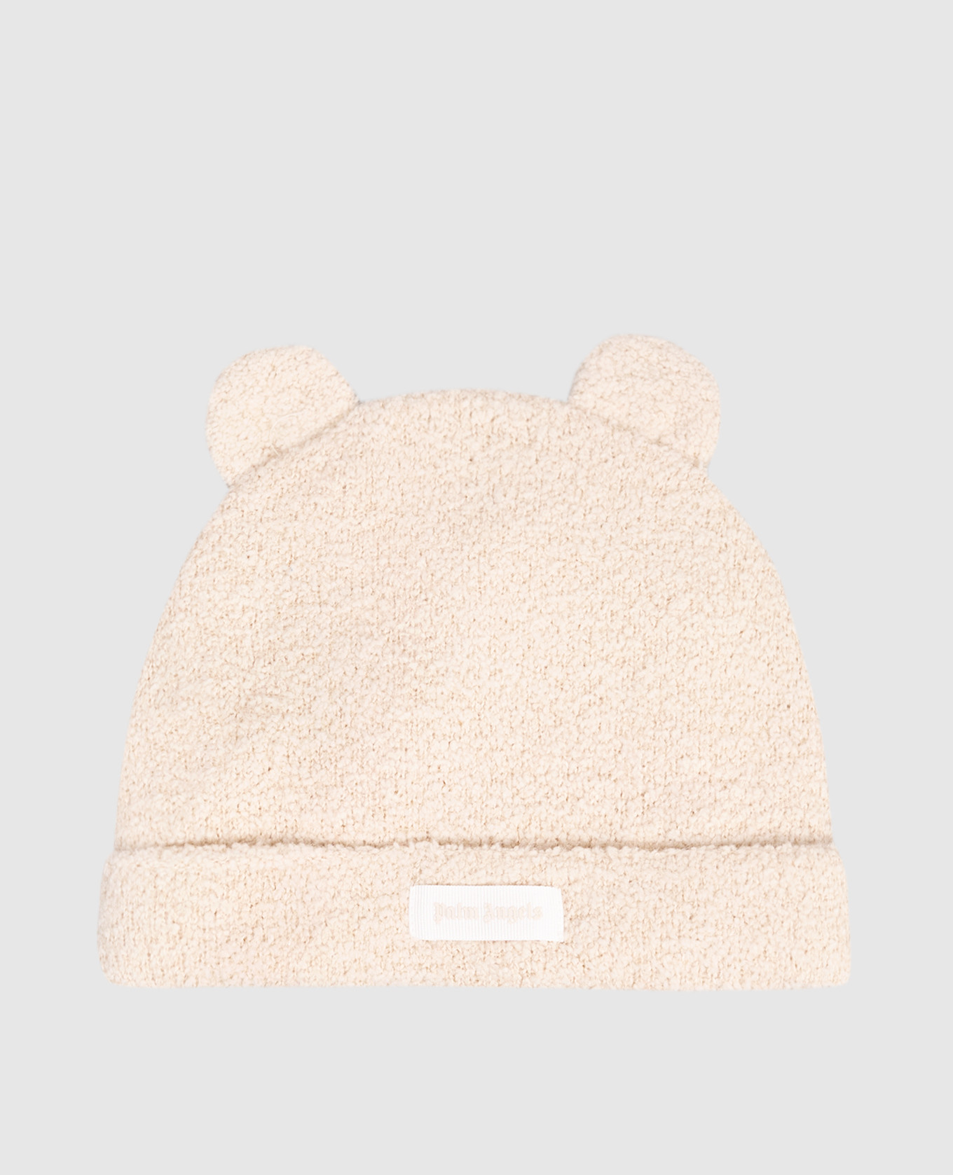 

Children's beige hat with logo Palm Angels