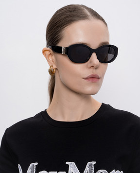 Givenchy Black 4G sunglasses with glitter GV40091I