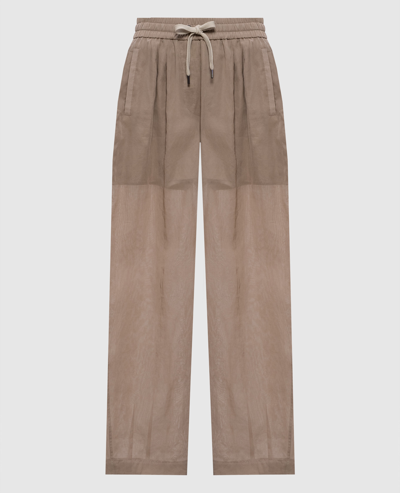 

Beige Track Pants Brunello Cucinelli