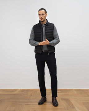 Incotex Blue pants made of wool 1W00841037B