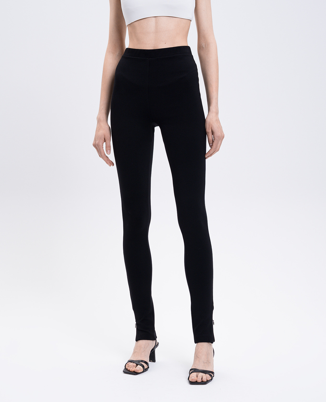 

Black leggings with zippers Toteme