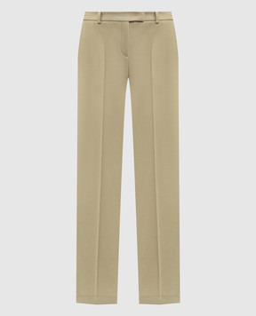 Michael Kors Carolyn beige wool pants CPA7070009