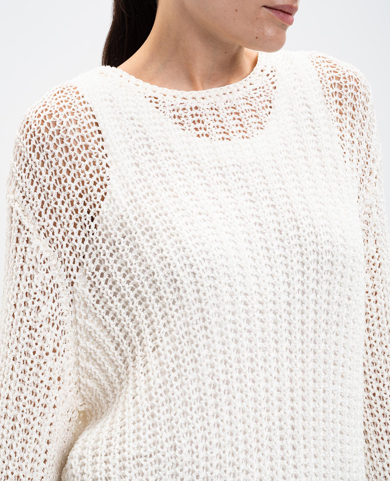 White Elowen jumper Khaite 5