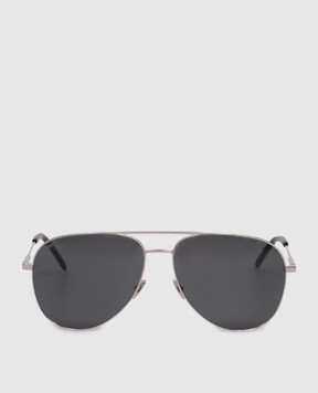 Saint Laurent Silver sunglasses with logo engraving 419695Y9910