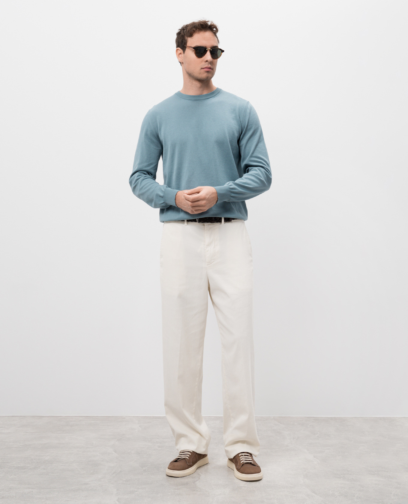 

Blue jumper Canali, Light blue