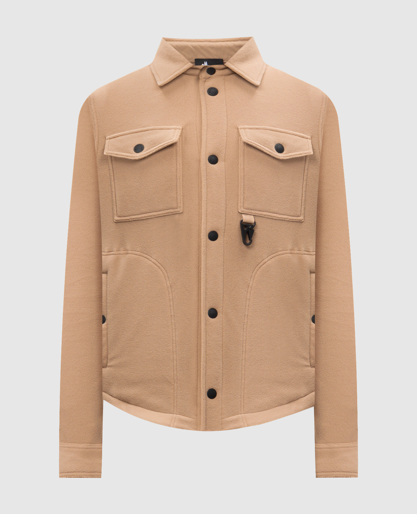 

Beige jacket with monogram logo Moncler Grenoble