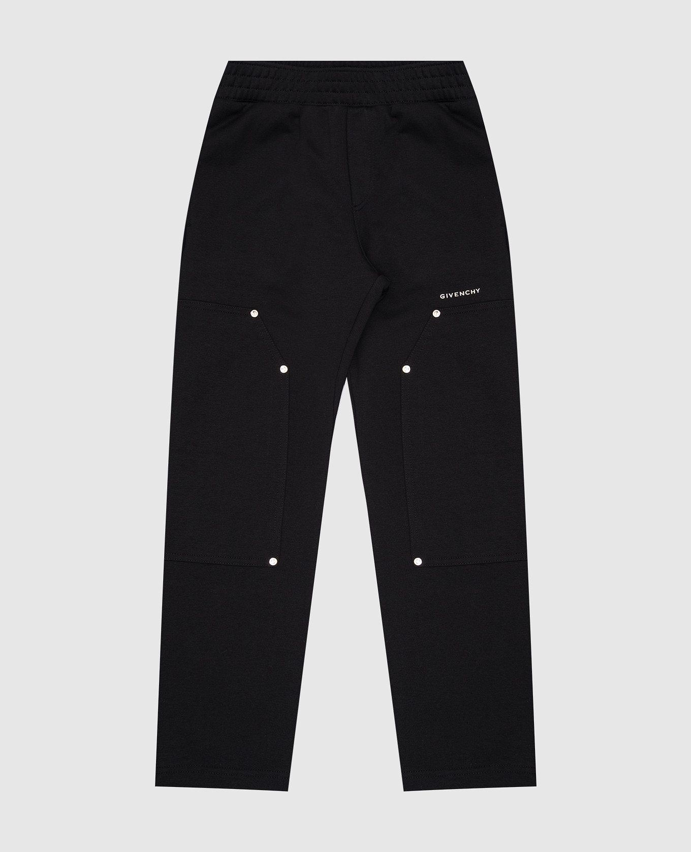 

Children's black sports pants with a logo Givenchy