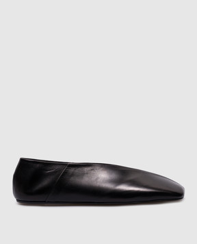 Jil Sander Black leather ballet flats J57WZ0001P4864