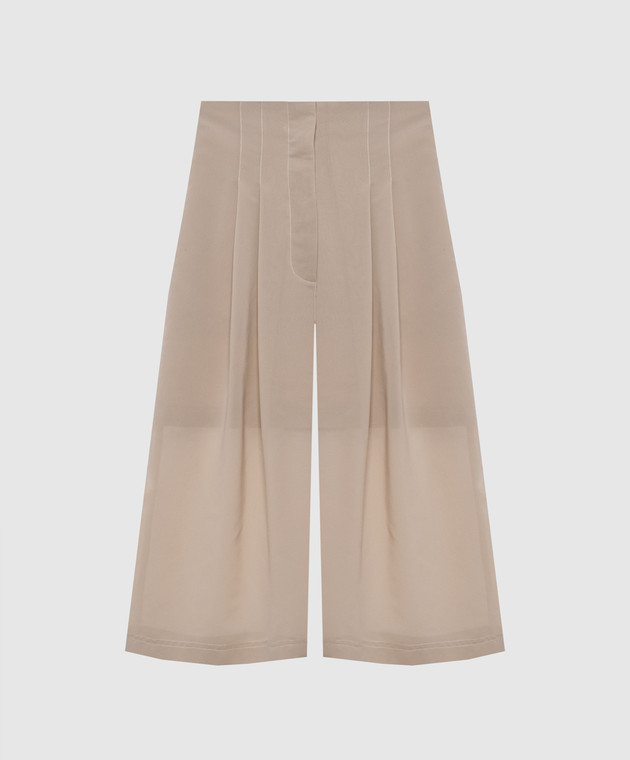ショートパンツ PHILOSOPHY Women Shorts  Burmudas 03070739 0081 Beige Philosophy di Lorenzo Serafini - Beige Bermuda shorts