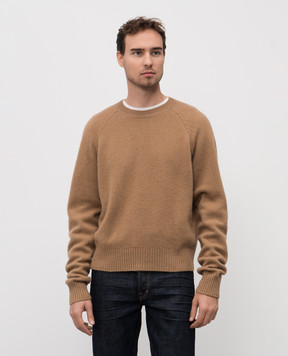 Tom Ford Brown cashmere sweater KCL064YMK097