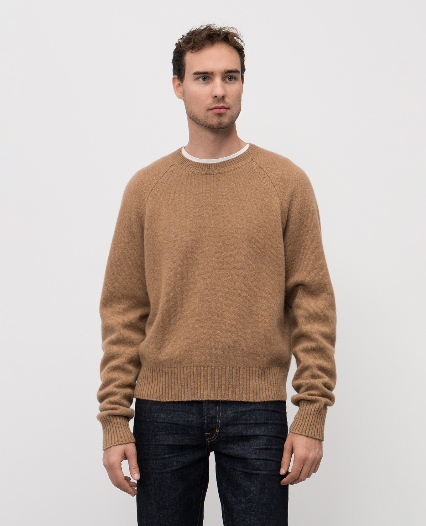 Brown cashmere sweater Tom Ford 3