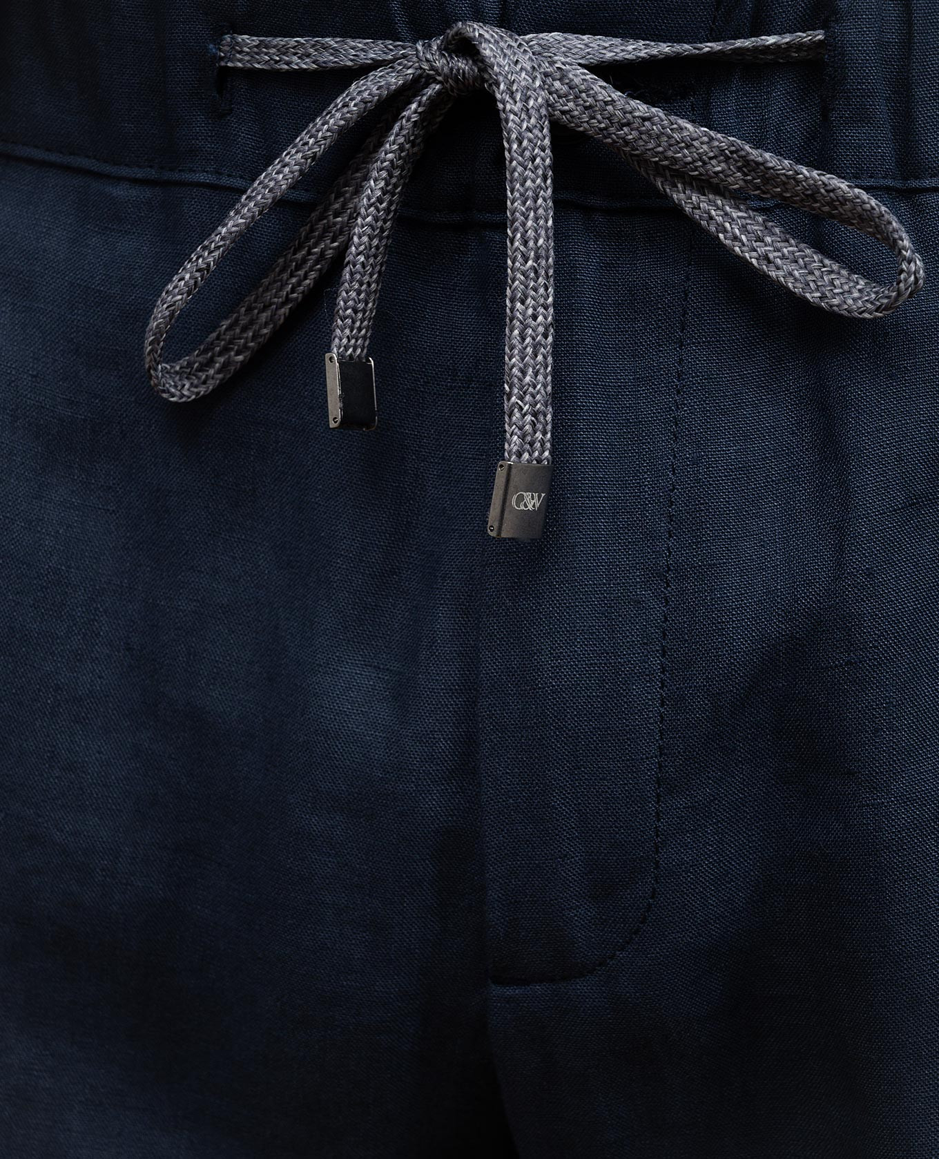 

Blue linen shorts Cashmere&Whiskey