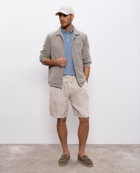 Brunello Cucinelli Blue polo M29800125