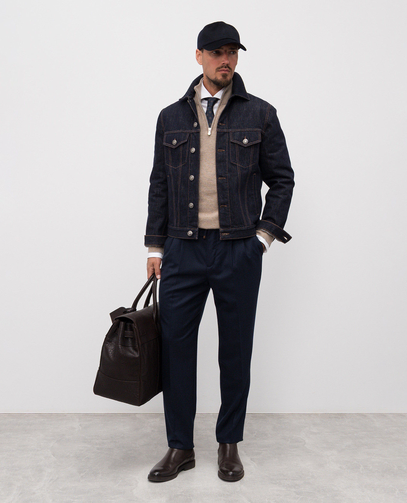

Blue wool pants Brunello Cucinelli