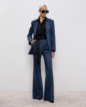 Ermanno Scervino Blue jacket D476I704SZE