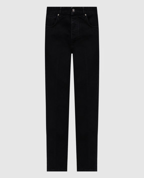 Givenchy Black jeans with logo BM51MK516K