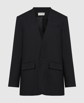 Gauchere Black woolen jacket P12402440575