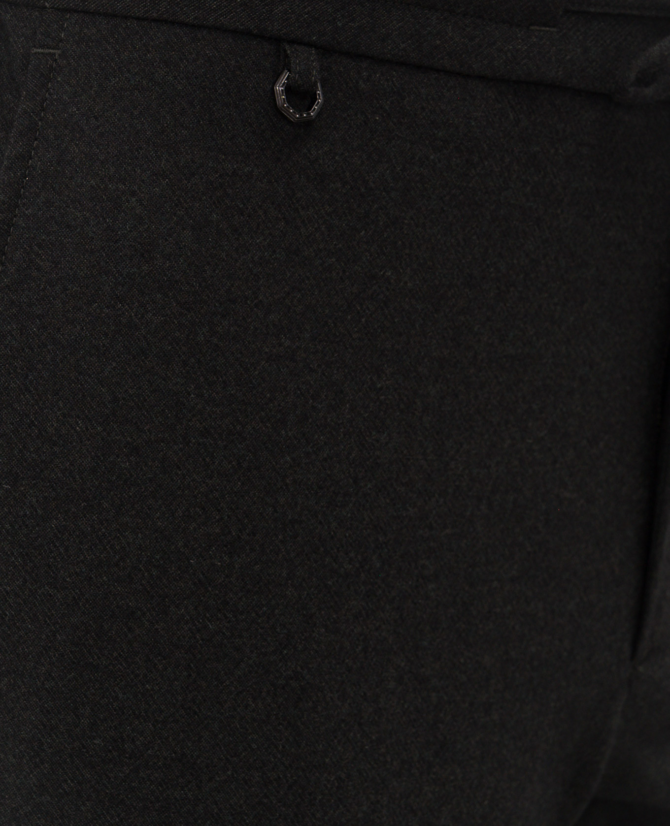 

Grey cashmere pants with monogram Stefano Ricci