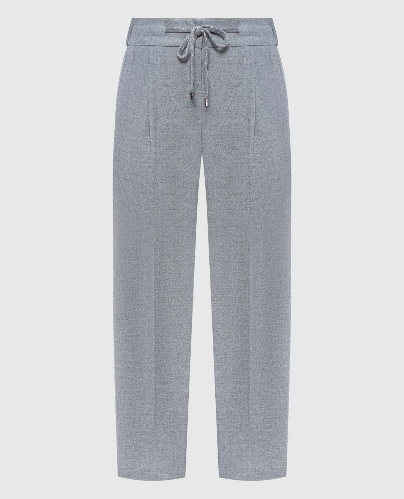

Gray pants with wool and lurex Peserico, Grey