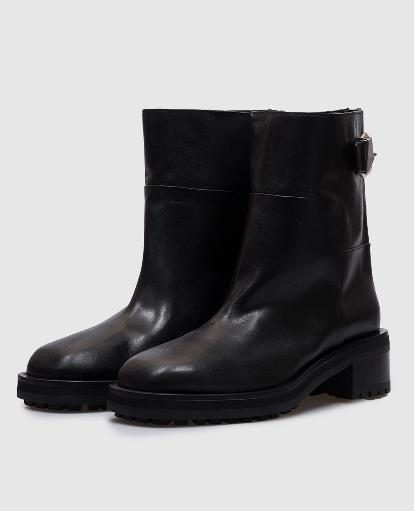 

Black Brooklyn leather boots Jimmy Choo