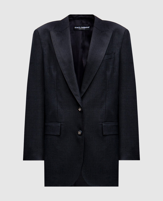 Gray wool jacket