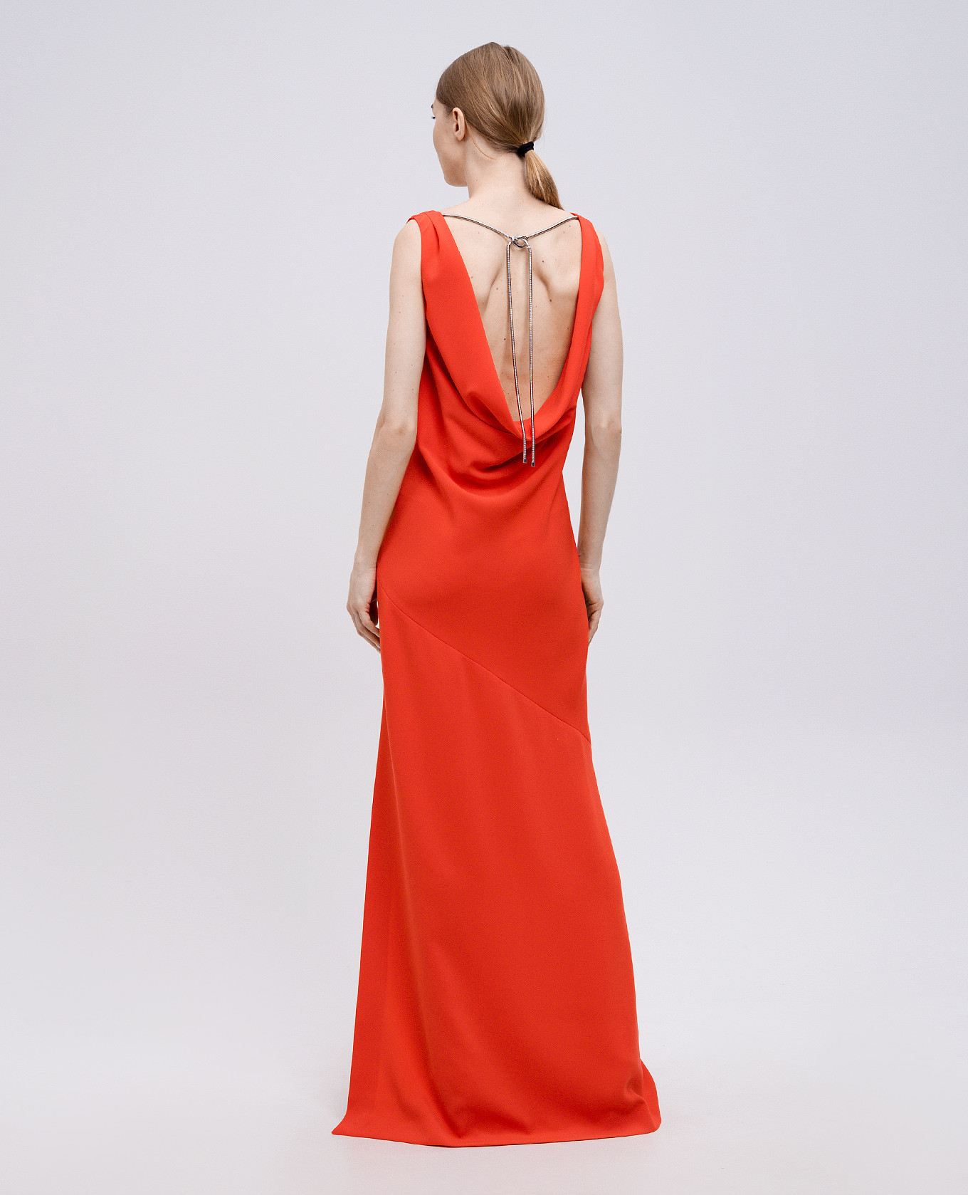 

Orange maxi dress CRESO Max Mara