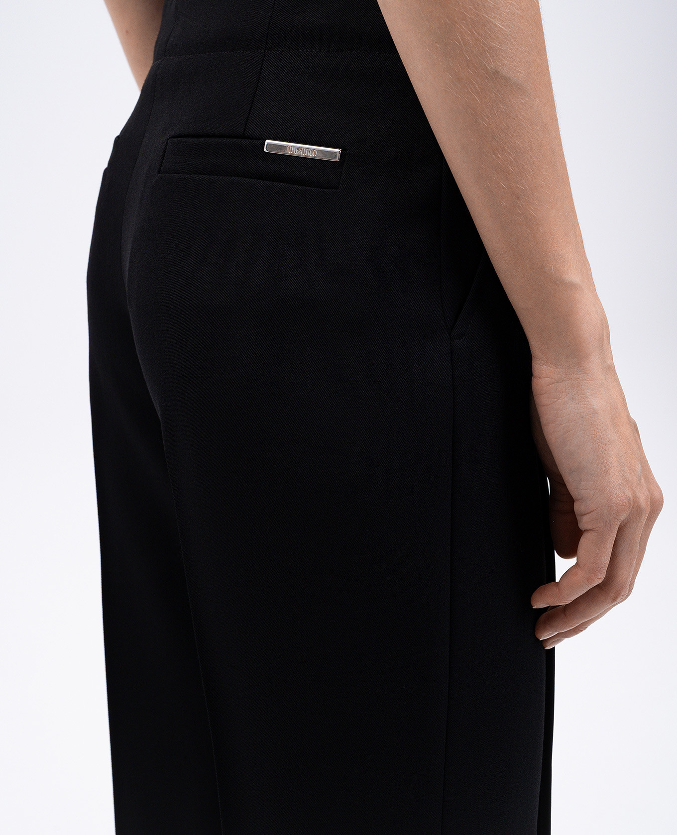 

Black wool pants The Attico