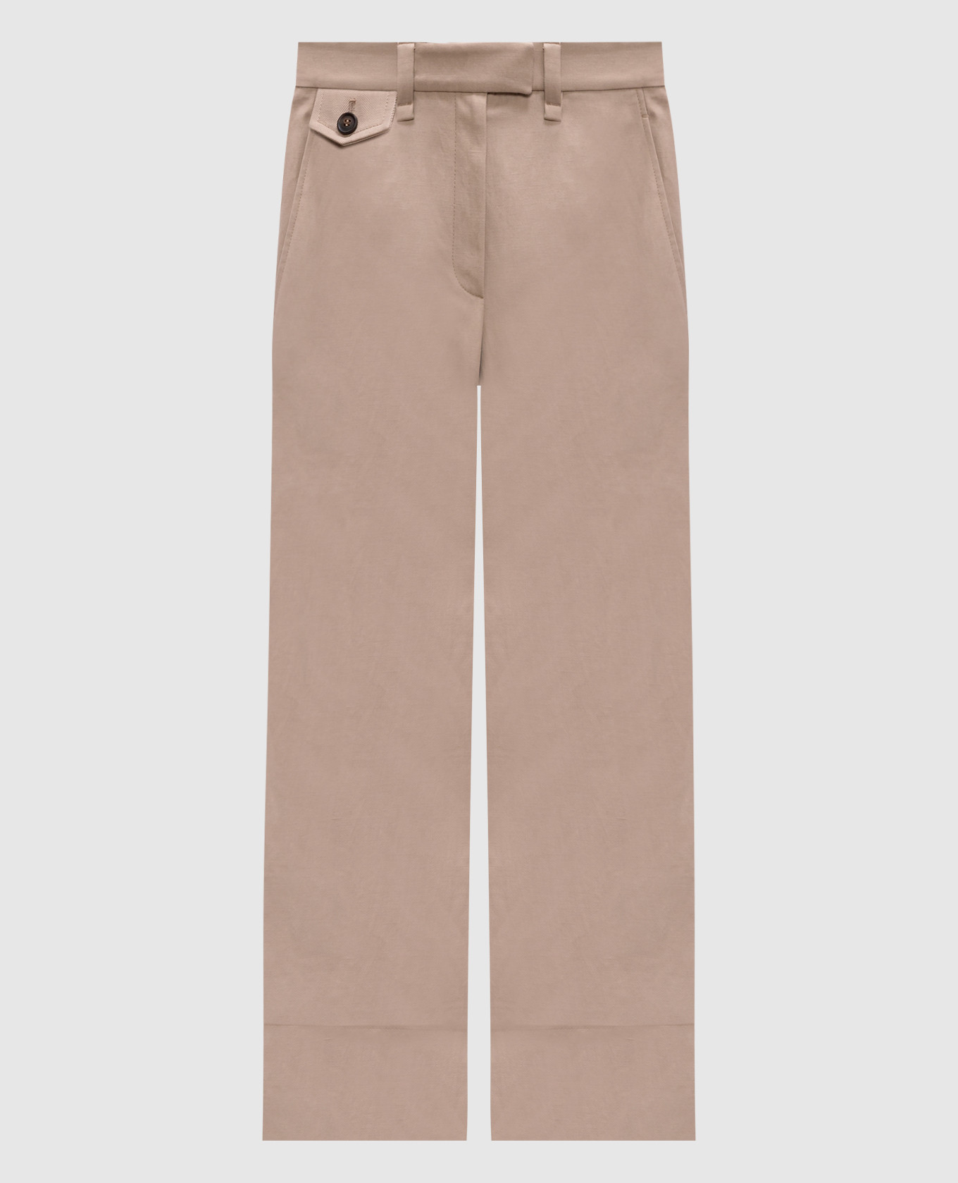 Beige linen pants Brunello Cucinelli
