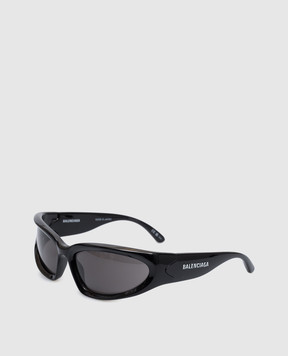 Balenciaga SWIFT OVAL black sunglasses 658745T0007