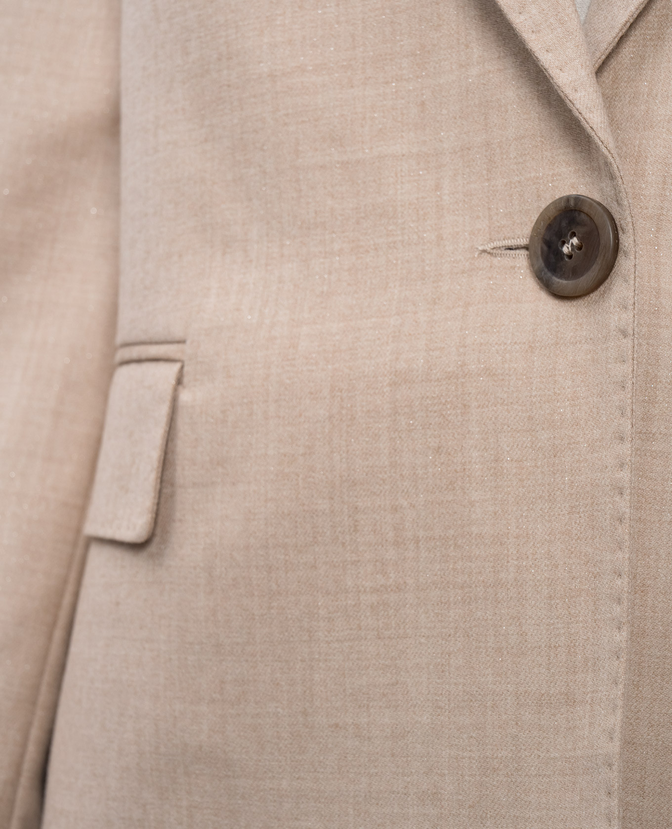 

Beige wool jacket with lurex Peserico