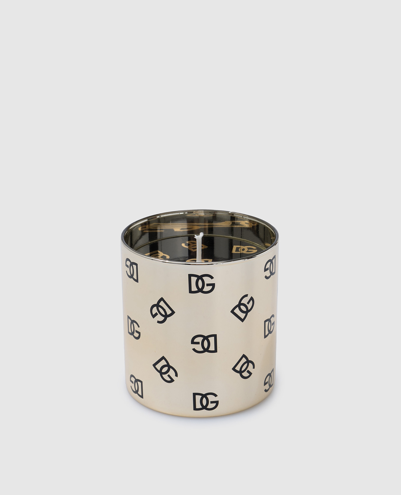 

Scented candle with Sicilian thyme scent in a glass candle holder Dolce&Gabbana, Golden