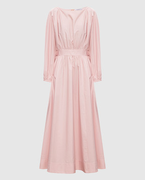 Gabriela Hearst Pink Ahmose midi dress 3254287T119