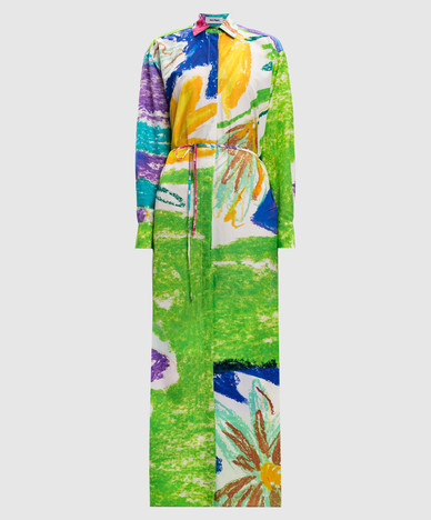 MARGO shirt dress in print