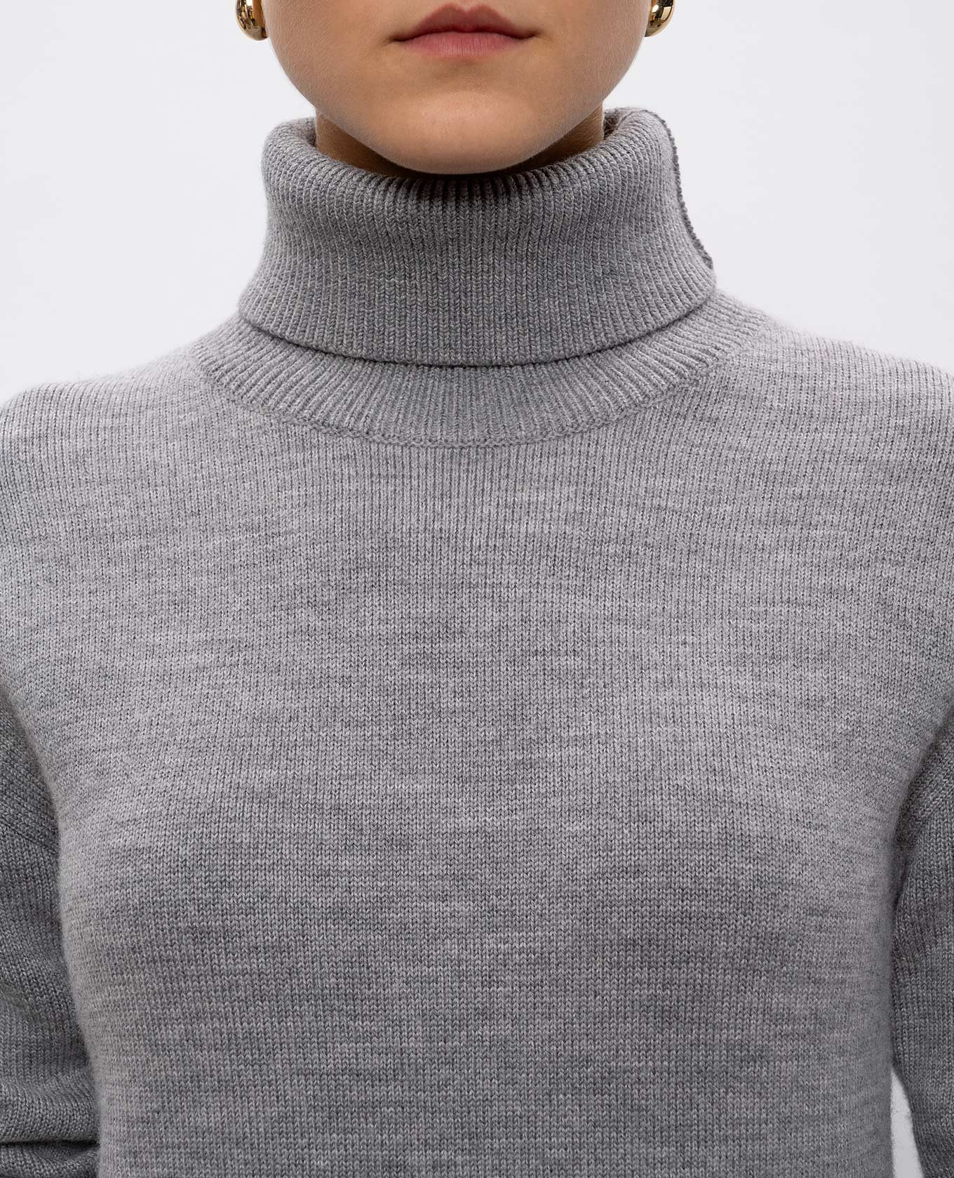 

Gray wool sweater Toteme, Grey