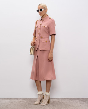 Valentino Pink skirt-shorts 7B3RADQ79EK