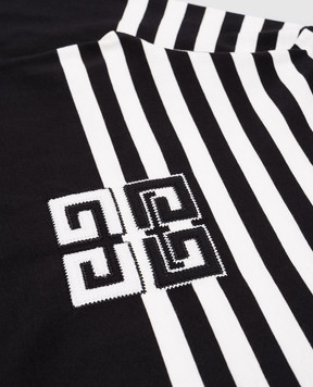Givenchy Children's black striped longsleeve H3043112+