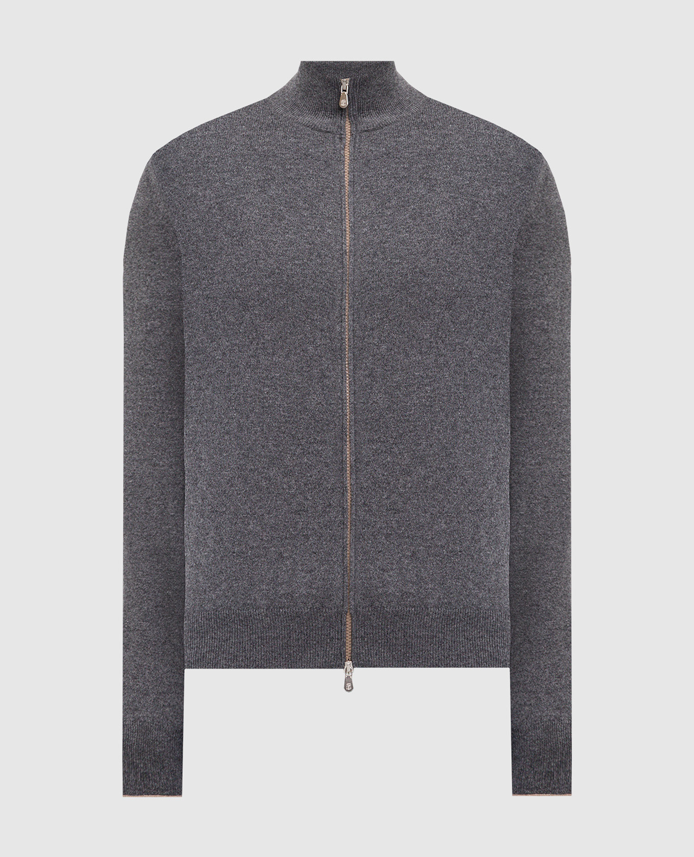 

Gray cashmere cardigan Brunello Cucinelli, Grey