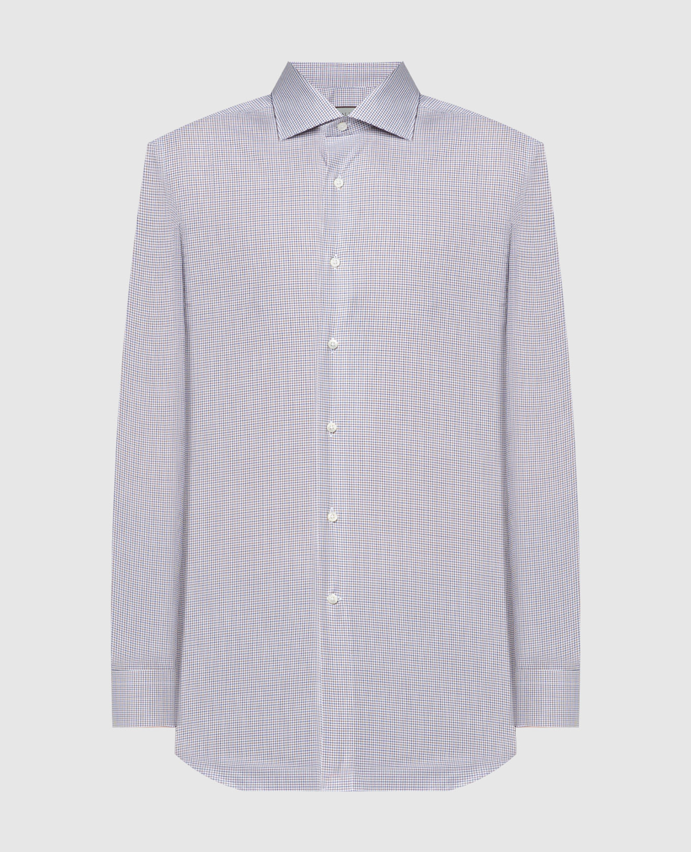 Ieftin Canali Plaid shirt