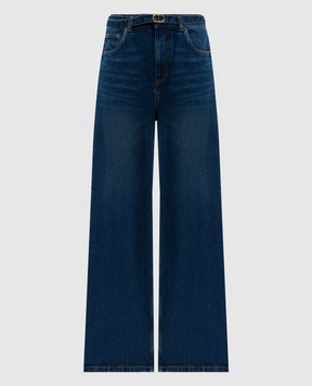 Twinset Blue jeans with logo 252TP2540