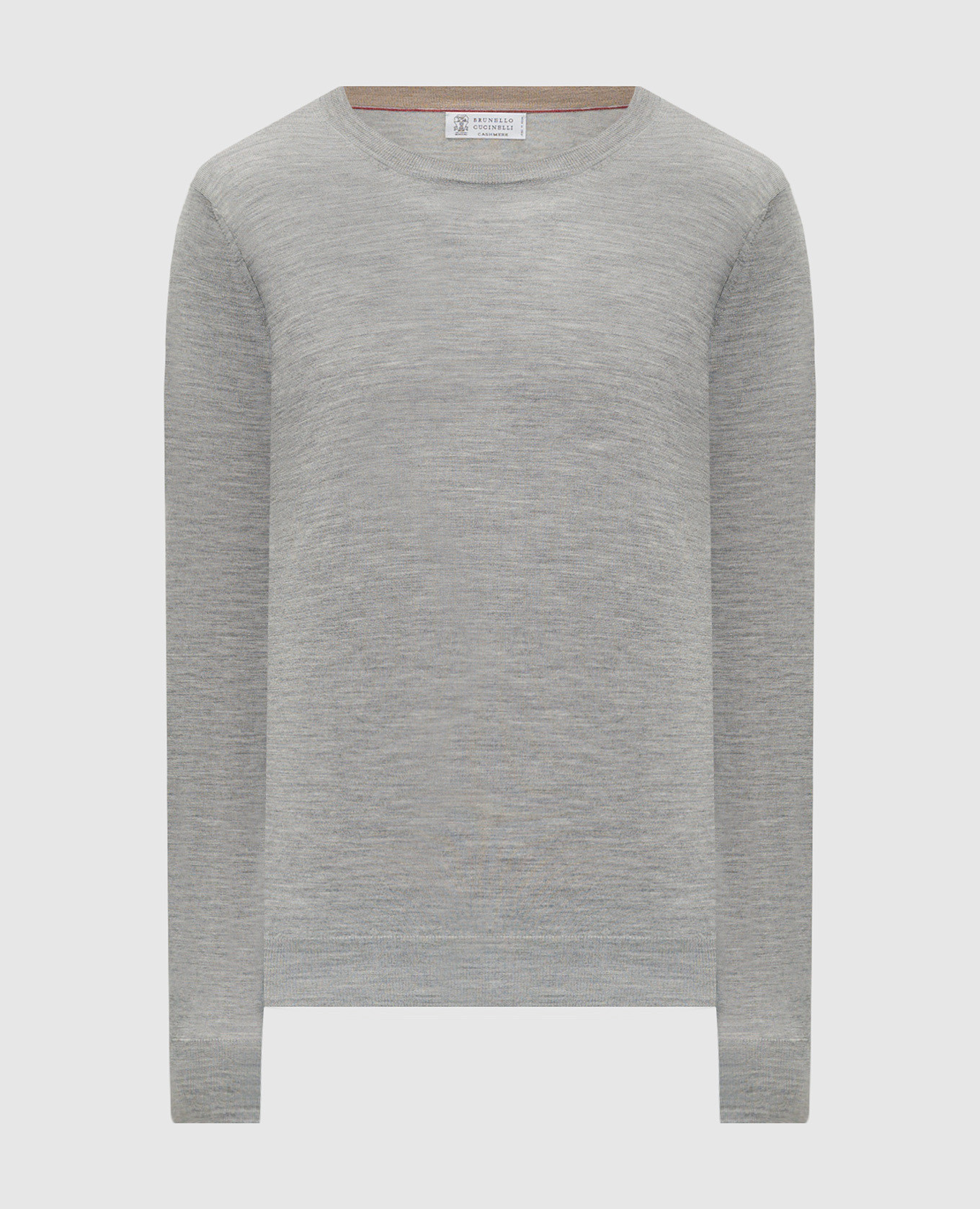 

Gray wool and cashmere jumper Brunello Cucinelli, Grey