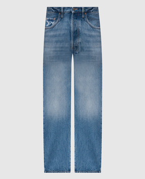 Valentino Blue jeans with a distressed effect 6V3DE04CAA6