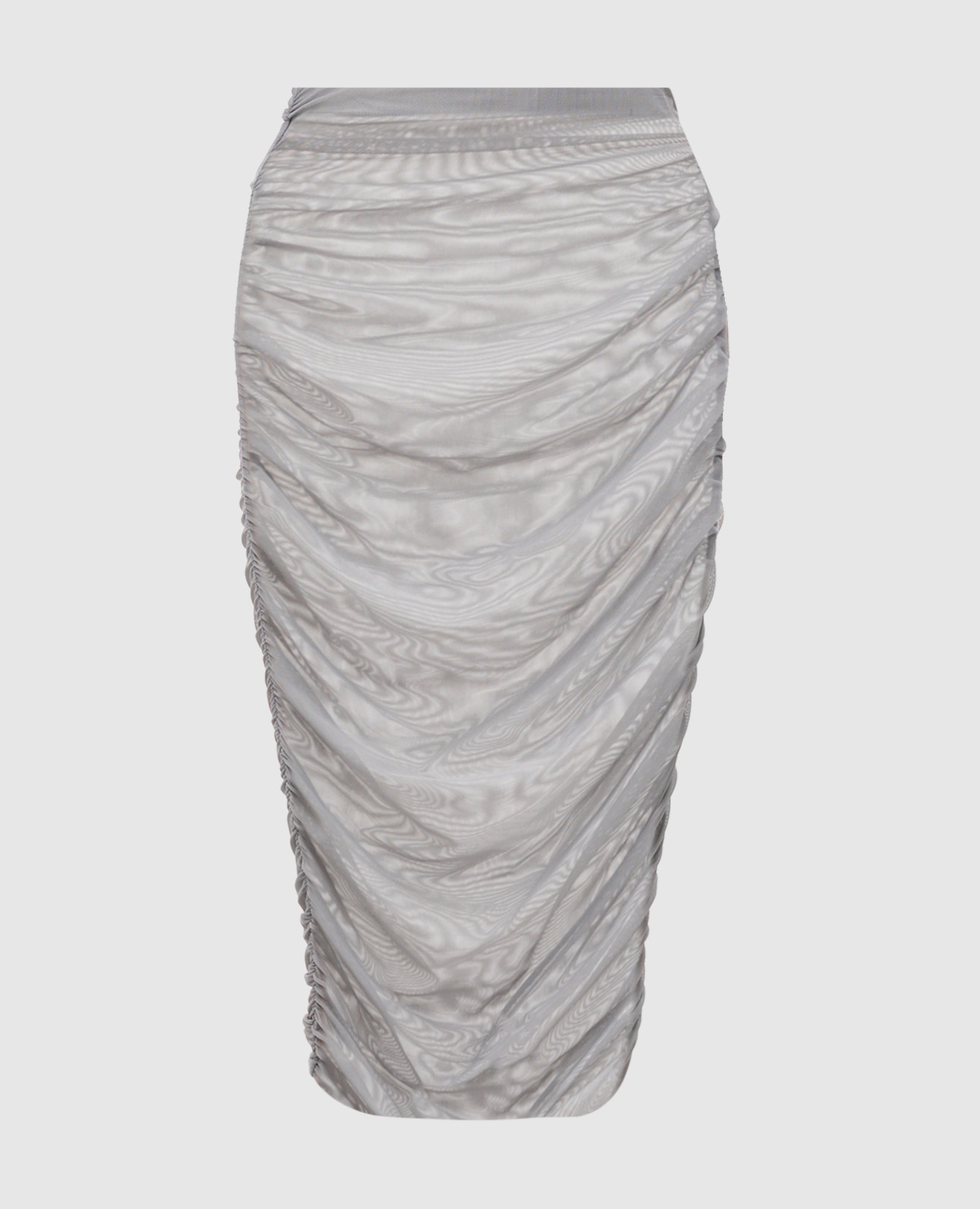 

Gray skirt with drapery Armani, Grey