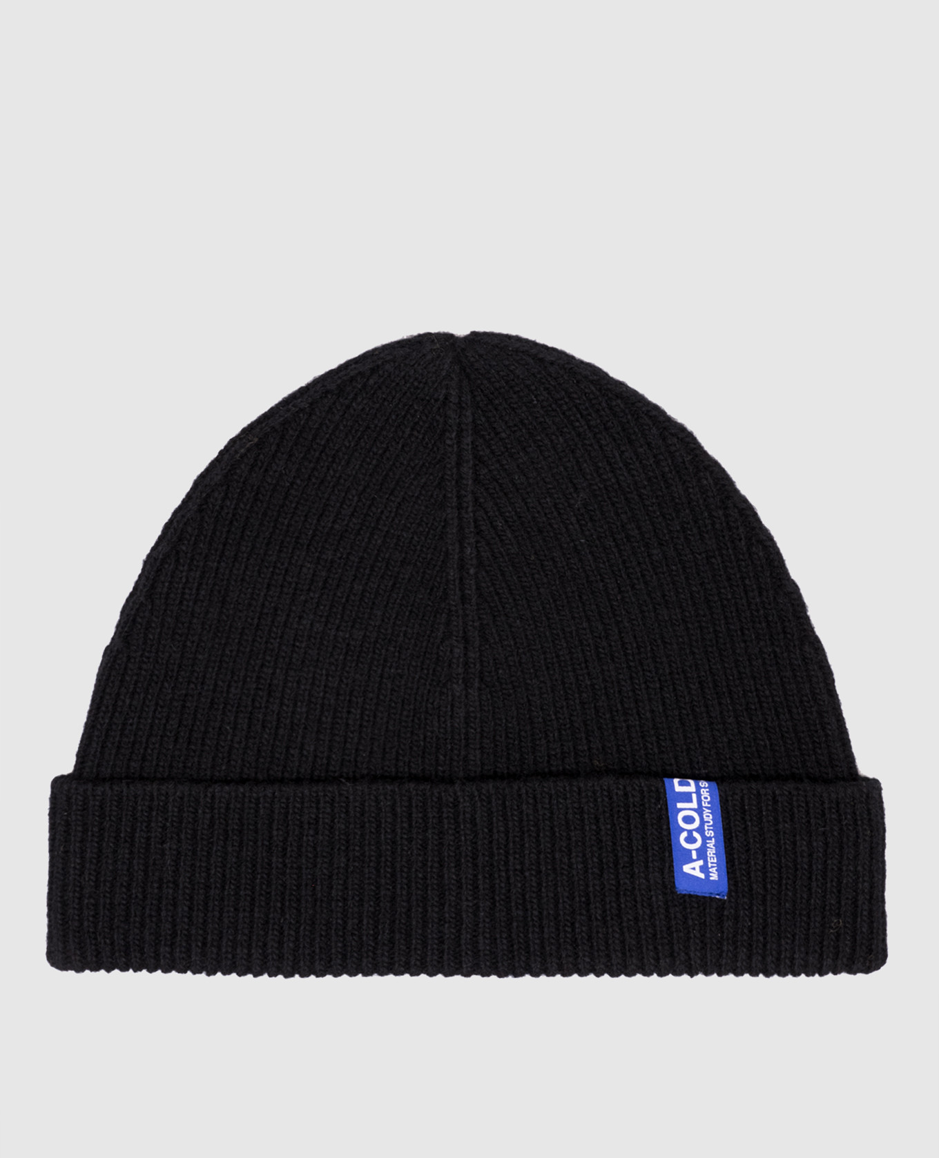 

Black wool hat with logo patch A Cold Wall