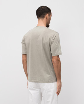 Cashmere&Whiskey Khaki T-shirt TS645B2360726F
